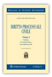 Manuale di diritto processuale civile. Vol. 2: L'arbitrato. L'esecuzione forzata. I procedimenti speciali - Girolamo Monteleone - copertina