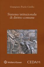 Sistema istituzionale di diritto comune