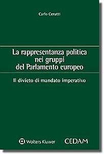 La rappresentanza politica nei gruppi del Parlamento europeo - Carlo Cerutti - copertina