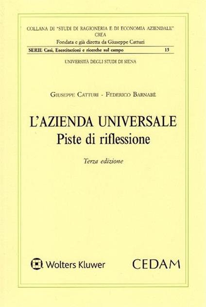 L'azienda universale. Piste di riflessione - Giuseppe Catturi,Federico Barnabè - copertina