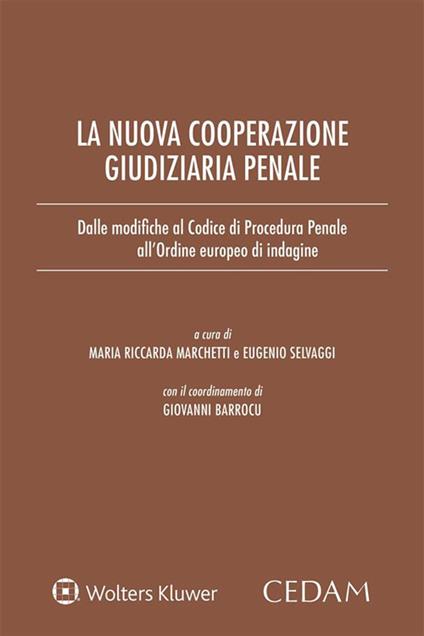 La nuova cooperazione giudiziaria penale. Dalle modifiche al codice di procedura penale all'ordine europeo d'indagine - Giovanni Barrocu,Maria Riccarda Marchetti,Eugenio Selvaggi - ebook