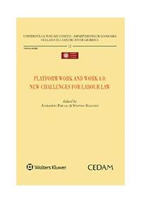 Platform work and work 4.0: new challenges for labour law - Adalberto Perulli,Stefano Bellomo - copertina