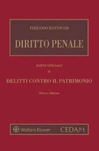 Diritto penale. Parte speciale. Vol. 2: Delitti contro il patrimonio - Ferrando Mantovani - copertina