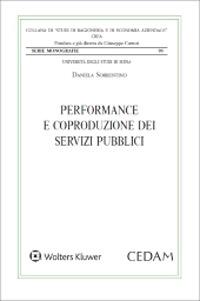 Performance e coproduzione dei servizi pubblici - Daniela Sorrentino - copertina