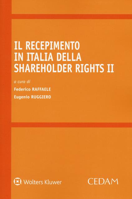 Il recepimento in Italia della Shareholder Rights II - copertina