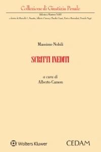 Scritti inediti - Massimo Nobili - copertina