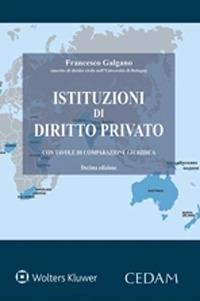 Istituzioni di diritto privato - Francesco Galgano - copertina