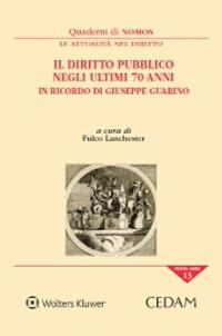 Il diritto pubblico negli ultimi 70 anni. In ricordo di Giuseppe Guarino - copertina