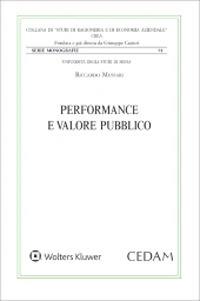 Performance e valore pubblico - Riccardo Mussari - copertina