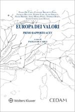 Europa dei valori. Primo rapporto ACEV