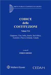 Codice delle Costituzioni. Vol. 6/4 - copertina