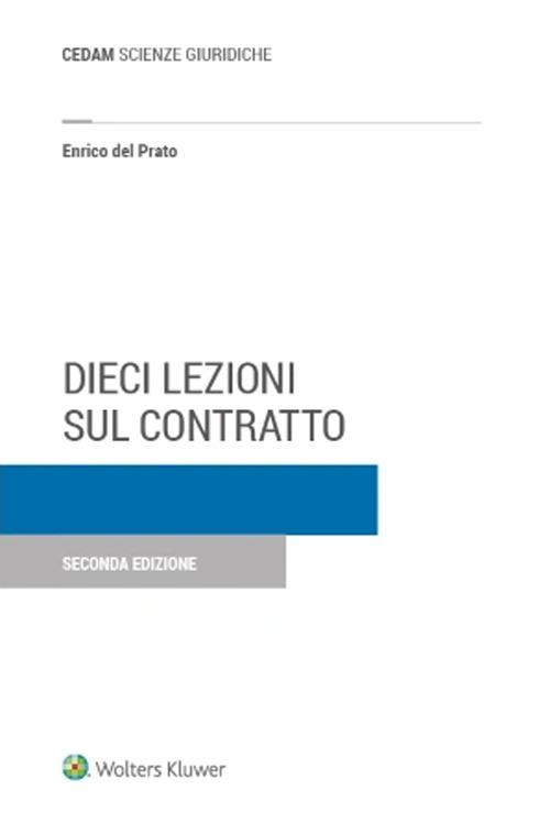 Dieci lezioni sul contratto - Enrico Del Prato - copertina