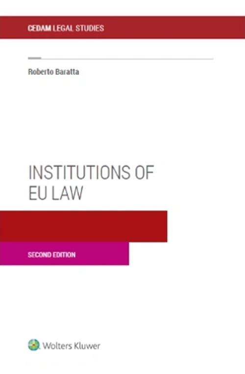 Institutions of EU law - Roberto Baratta - copertina