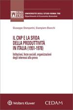 Il CNP e la sfida della produttività in Italia (1951-1978)