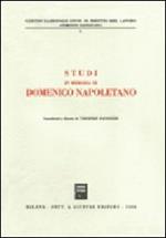 Studi in memoria di Domenico Napoletano