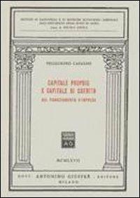 Capitale proprio e capitale di credito nel finanziamento d'impresa - Pellegrino Capaldo - copertina