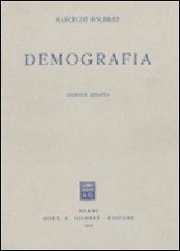 Demografia - Marcello Boldrini - copertina