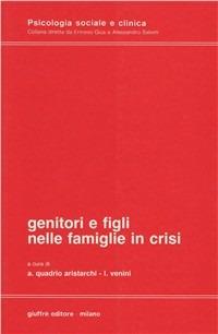 Genitori e figli nelle famiglie in crisi - copertina