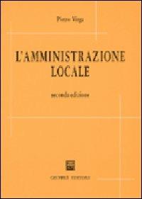 L' amministrazione locale - Pietro Virga - copertina