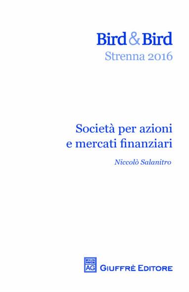Società per azioni e mercati finanziari - Niccolò Salanitro - copertina