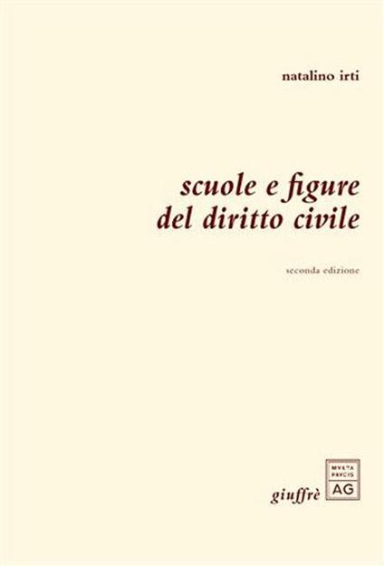 Scuole e figure del diritto civile - Natalino Irti - copertina