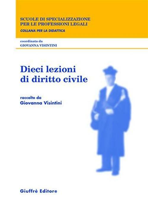 Dieci lezioni di diritto civile - copertina