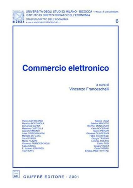 Commercio elettronico - copertina