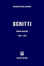 Scritti. Vol. 2: 1939-1948.