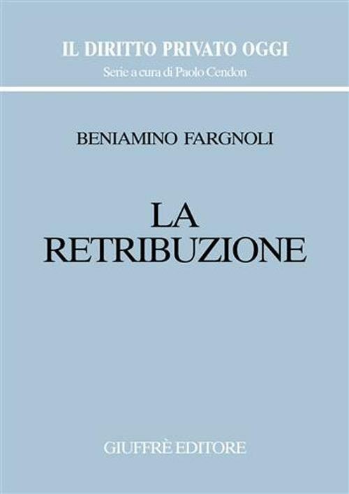 La retribuzione - Beniamino Fargnoli - copertina