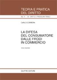 La difesa del consumatore dalle frodi in commercio - Carlo Correra - copertina