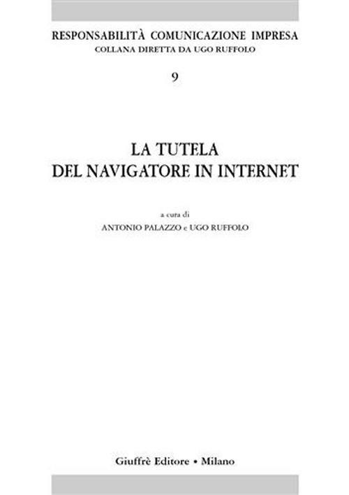 La tutela del navigatore in Internet - copertina