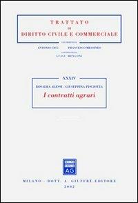 I contratti agrari - Rosalba Alessi,Giuseppina Pisciotta - copertina