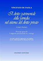 Il diritto patrimoniale della famiglia nel sistema del diritto privato. Vol. 1: Principi generali. I rapporti patrimoniali tra coniugi.