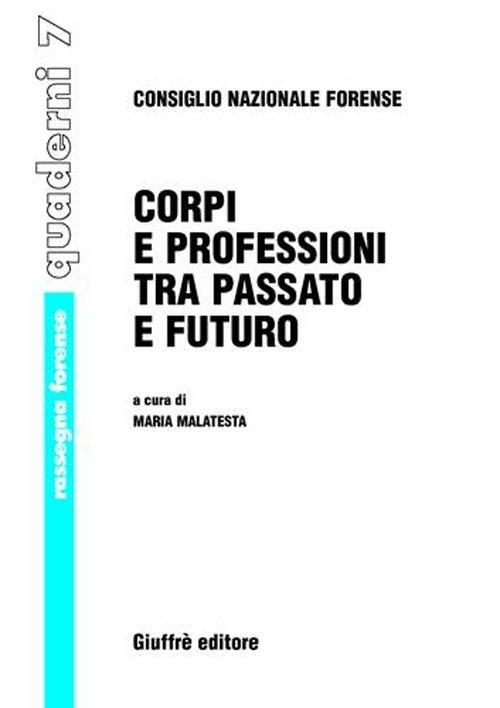 Corpi e professioni tra passato e futuro - copertina