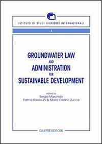 Groundwater law and administration for sustainable development - copertina