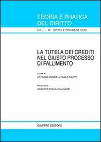 La tutela dei crediti nel giusto processo di fallimento - copertina
