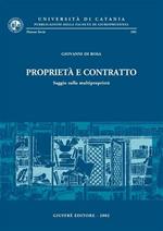 Proprietà e contratto. Saggio sulla multiproprietà