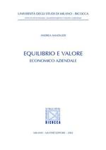 Equilibrio e valore economico aziendale