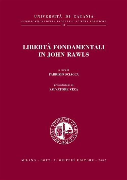 Libertà fondamentali in John Rawls - copertina