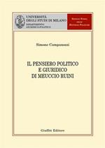 Il pensiero politico e giuridico di Meuccio Ruini