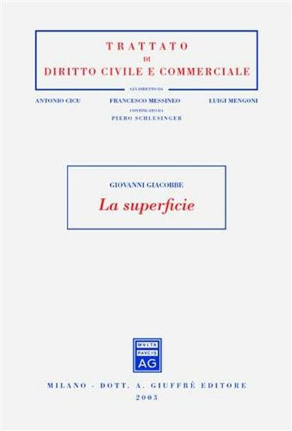 La superficie - Giovanni Giacobbe - copertina