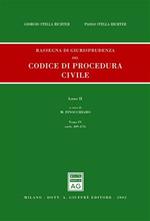 Rassegna di giurisprudenza del Codice di procedura civile. Aggiornamento 1999-2001. Vol. 2\4: Artt. 409-473.
