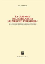 La gestione delle relazioni nei mercati industriali. Il caso del settore meccanotessile