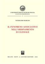 Il fenomeno associativo nell'ordinamento ecclesiale