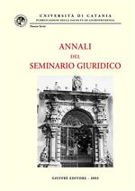Annali del seminario giuridico (2001-2002)