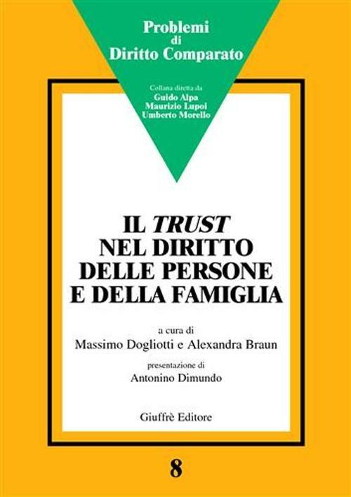 Il trust nel diritto delle persone e della famiglia. Atti del Convegno (Genova, 15 febbraio 2003) - copertina