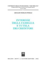 Interesse della famiglia e tutela dei creditori