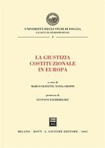 La giustizia costituzionale in Europa