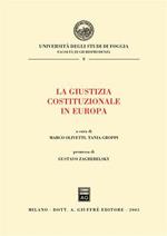 La giustizia costituzionale in Europa