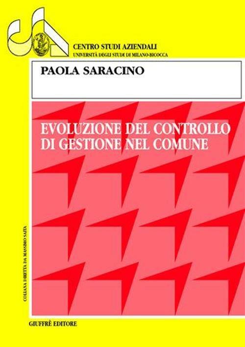 Evoluzione del controllo di gestione nel comune - Paola Saracino - copertina